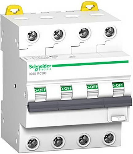 Schneider Electric RCBO FI-Schutzschalter/Leitungsschutzschalter in Weiß, 16,0 A - Bild 1