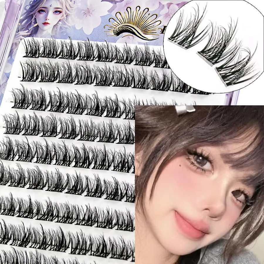 Gege Bear Künstliche Wimpern, Sonnenblumen-Design, natürlich - Bild 5