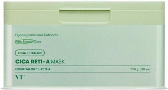 VT Cosmetics Cica Reti-A Mask Sheet, 30 Stück, Retinol - Bild 1