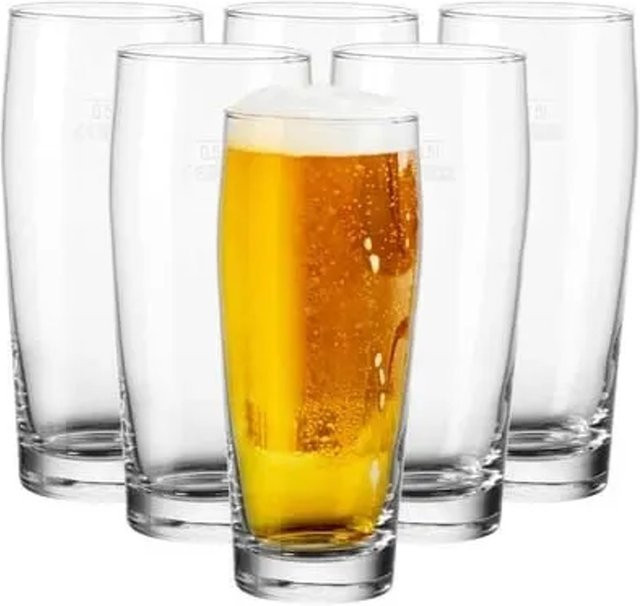 Van Well Willy Becher Set, 6er Set, transparent, 0,5 l - Bild 1