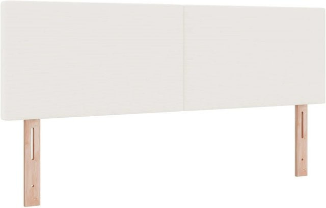 vidaXL LED Kopfteil in Beige mit integrierter Beleuchtung und Breite: 160 cm - Bild 1