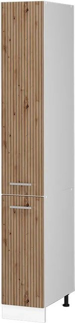 Vicco Apothekerschrank R-Line Medizinschrank für die Küche in Artisan-Eiche und Weiß, B/T/H: 30 x 57,2 x 207 cm - Bild 1