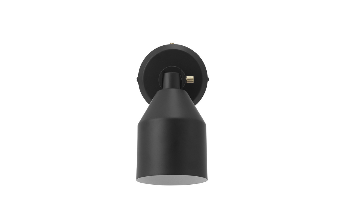 Normann Copenhagen Klip Wandleuchte in Schwarz aus Metall, verstellbar und modern - Bild 2