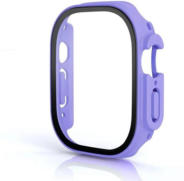 Apple Uhrenzubehör Displayschutz Gehärtetes Glas, licht lila - Bild 1