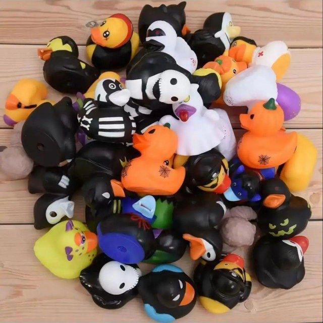 Binchi Fitness Halloween Gummi-Enten, Rollenspiel, Set, ab 14 Jahren - Bild 1