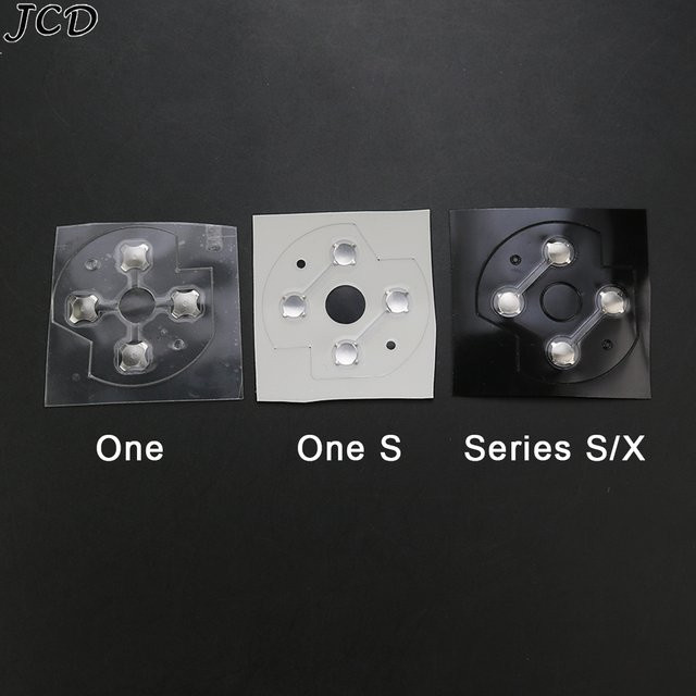 JCD Leitfähiger Film mit Metall-Dome für Xbox One S, Xbox Series S und Xbox Series X D-Pad Tasten Ersatz - Bild 1
