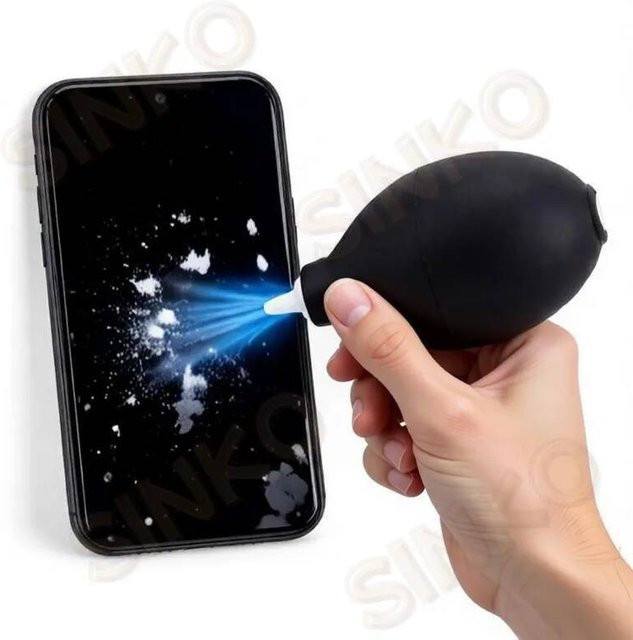 Tragbares Reinigungs-Luftgebläse und Cleaning Kit in Schwarz für Handy, Tablet und LCD-Bildschirm - Bild 1