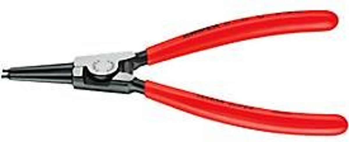 Knipex Sicherungsringzange A0 für Außenringe auf Wellen, Schwarz/Rot, Kunststoffbeschichtet - Bild 2