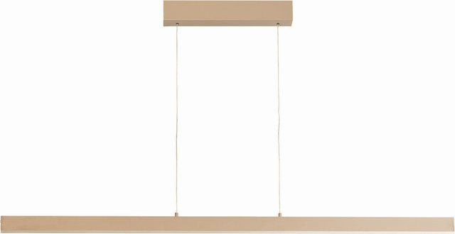 Pendelleuchte SILVANO von Fischer & Honsel in Beige, dimmbar und höhenverstellbar mit LED - Bild 1