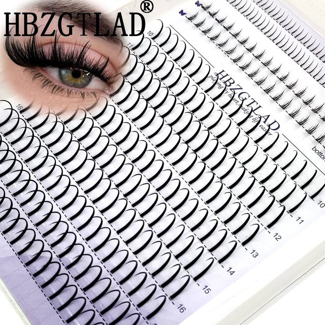 HBZGTLAD Wimperncluster, Black, Unisex - Bild 1
