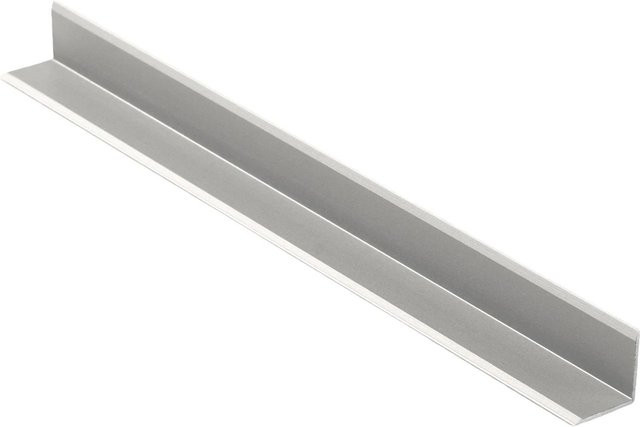 Grosfillex Winkelleiste GX Wall+ Innen aus Aluminium in Silber, B/T: 12 x 12 mm, Länge: 2600 mm - Bild 1