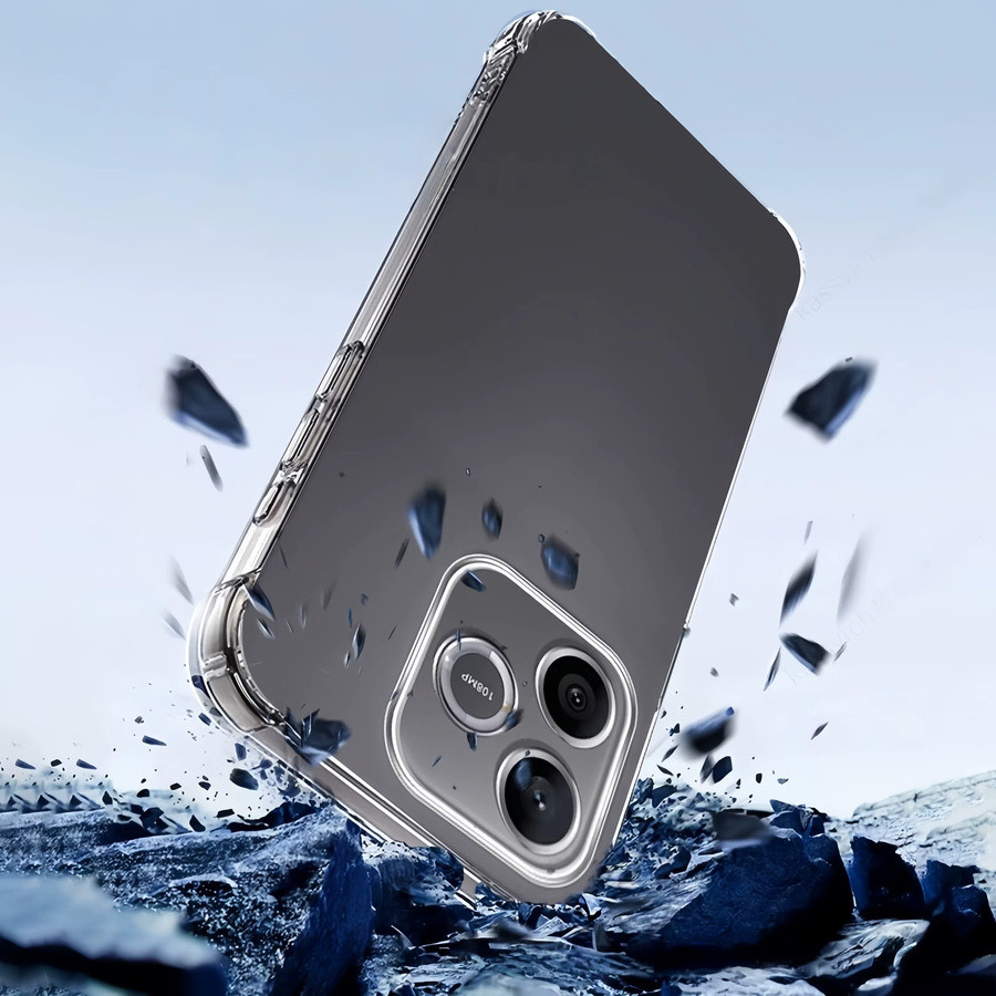 Transparente TPU Stoßfeste Schutzhülle für Honor 600 Lite, 400 Lite, 200 Lite, 90 Lite, 90, 400 und 400 Pro in Klar - Bild 3