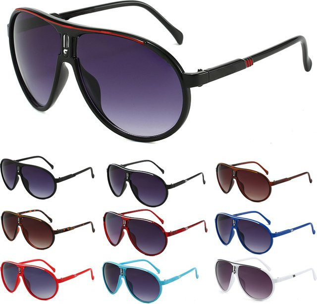 RDMERY Sonnenbrille Aviator, Vollrand, Kunststoff, black, Unisex - Bild 1