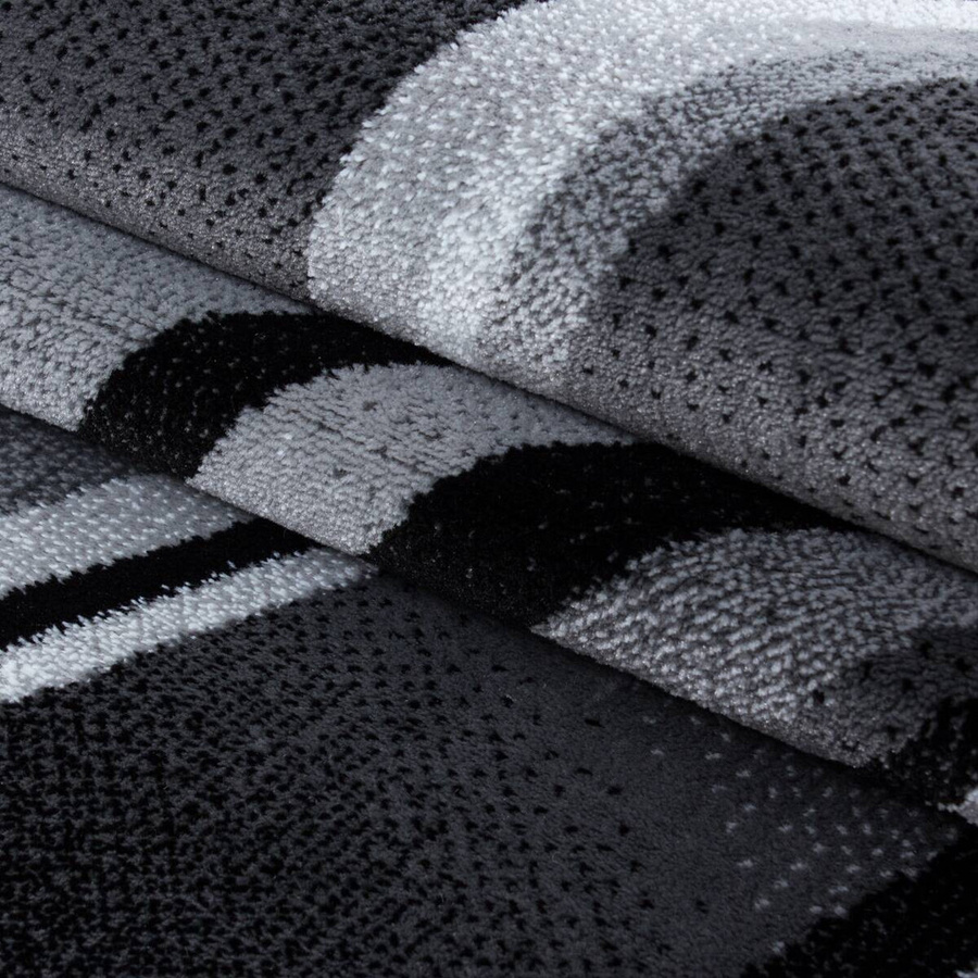 Ayyildiz Teppich PARMA schwarz modern B/L: 80 x 300 cm - Bild 1