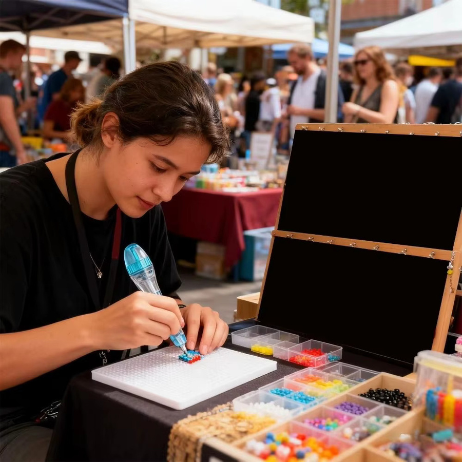 HABA Perlen Platzierungsstift, Zubehör, Blau - Bild 2