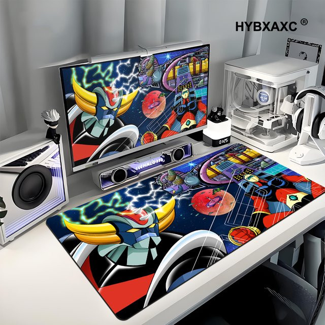 HYBXAXC Grendizer und Actarus UFO Robot XL Gaming Mousepad Multicolour B/T/H: 100 x 50 cm - Bild 1