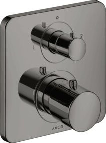 Hansgrohe Axor Citterio M UP-THM Duschthermostat-Set mit Unterputz-Einbaukörper, Chrom, mit Sicherheitsstopp für die Dusche - Bild 1