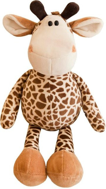 Yiran Health & Beauty Kawaii Plüschtiere, Elefant Giraffe Waschbär Fuchs Löwe Tiger Affe Hund, Plüschtier, 25cm - Bild 1