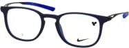 Nike NIKE 7151 Brille, Vollrand, Rund, Blue, Unisex - Bild 1