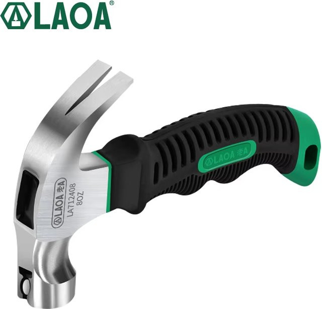 LAOA Mini-Klauenhammer aus Stahl für die Holzbearbeitung, 8oz - Bild 1