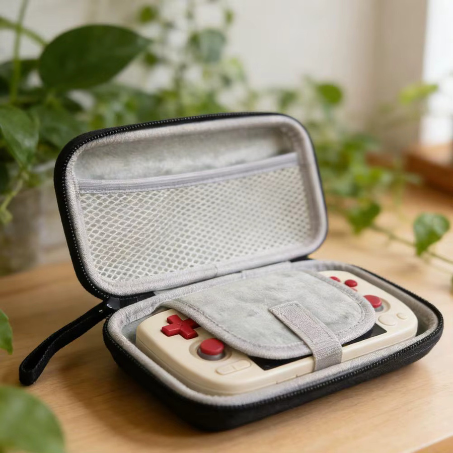 Stoßfeste Tragetasche für AYANEO Pocket Air Mini Handheld-Spielkonsole in Schwarz - Bild 5