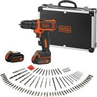 Black+Decker Akku-Bohrschrauber BDCDD12BAFC in Schwarz und Orange mit 10,8 Volt - Bild 1
