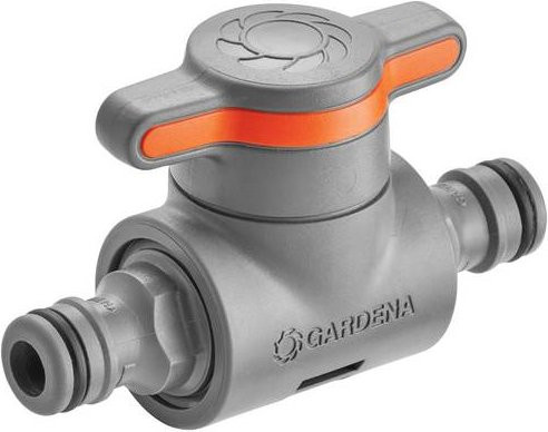 Gardena Quick Coupling mit Regulierventil aus Kunststoff, UV- und frostbeständig - Bild 1