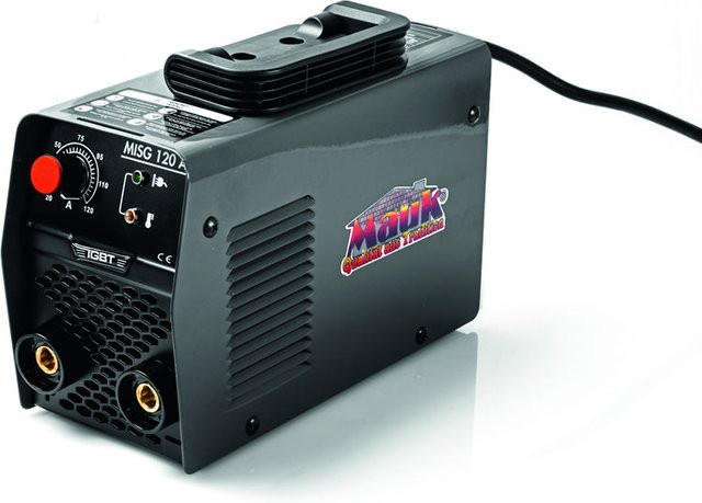 MAUK Inverter MMA Elektroden Schweißgerät Basic 120A mit Zubehör - Bild 1