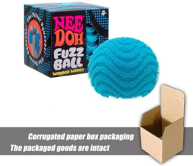 NeeDoh Fuzz Ball Wonder Waves, Sensorisches Quetschspielzeug, Fidget Ball - Bild 1