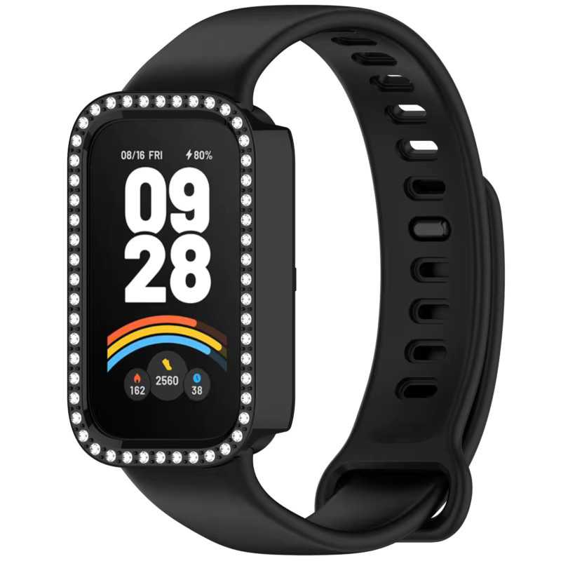 Xiaomi Hülle für Mi Band 9, Diamant, Kristall, transparent, Unisex - Bild 3