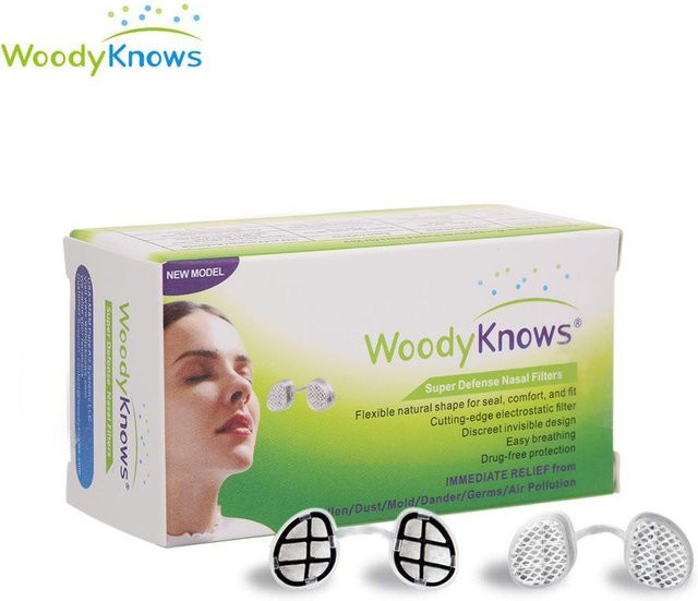 WoodyKnows Nasenfilter Unisex, Slotted Shape - Bild 1