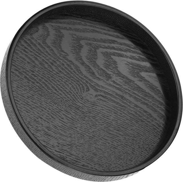 Rundes Serviertablett aus Massivholz von KaiSai Durchmesser: 24 cm - Bild 1