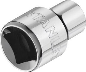 Stanley 3/8 Zoll 6-Kant Stecknuss 8 mm in Silber - Bild 2