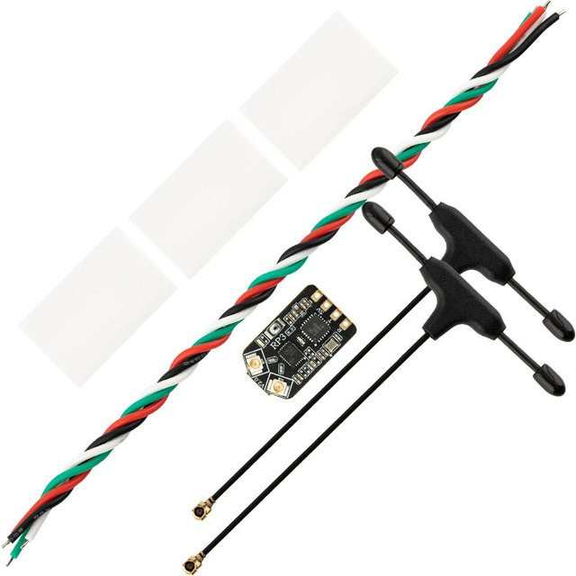 RadioMaster RP3 V2 ExpressLRS V3.0 2,4 GHz Nano-Empfänger in Schwarz - Bild 1