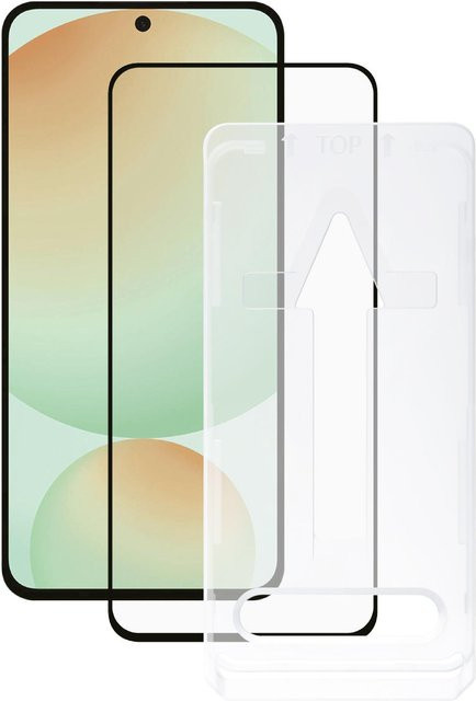 Vivanco FullScreen Displayschutzglas für Galaxy S24 FE mit Easy Applikator Installation, transparent - Bild 1