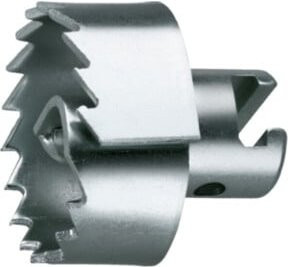 Rothenberger Spiral-Sägezahn-Schneidkopf 22K in Silber, Durchmesser: 45 mm - Bild 1