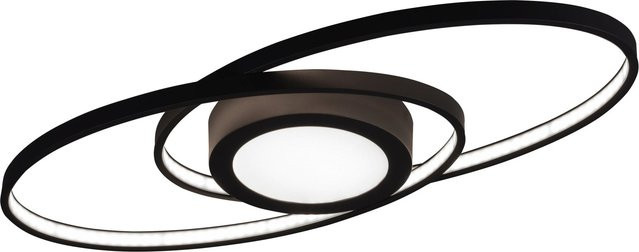 Trio LED-Deckenleuchte Galaxy in Anthrazit mit 27 W und Switch Dimmer - Bild 1