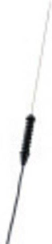 Testo 0628 0026 Einstechfühler Typ K in Schwarz für Messbereiche von -60 bis 250°C - Bild 1