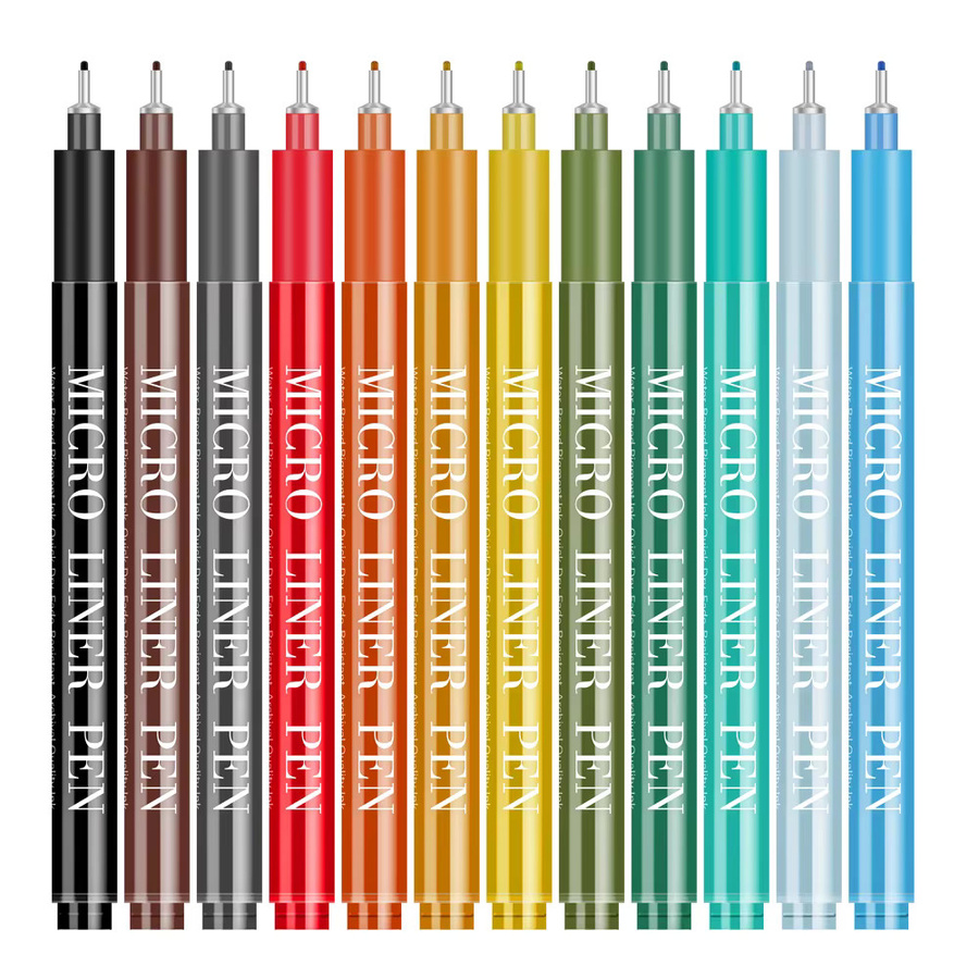 Morandi Gelstifte Set mit 12 Farben und 0,5 mm Spitze für Kunst, Tagebuch und Schule - Bild 5