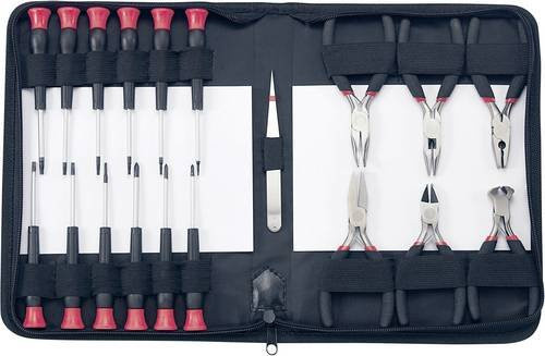 Basetech Reparaturset für Elektriker und Heimwerker, 19-teilig, multicolor - Bild 1