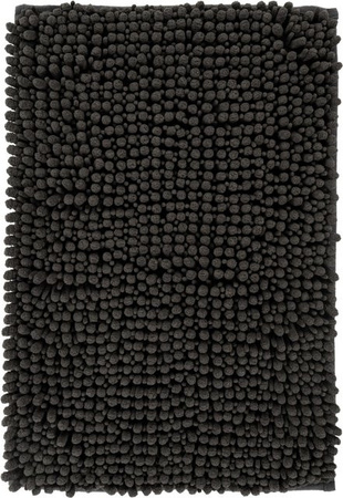 Lalee Badteppich Fluffy Graphit, rutschfest und waschbar, B/T: 60 x 40 cm