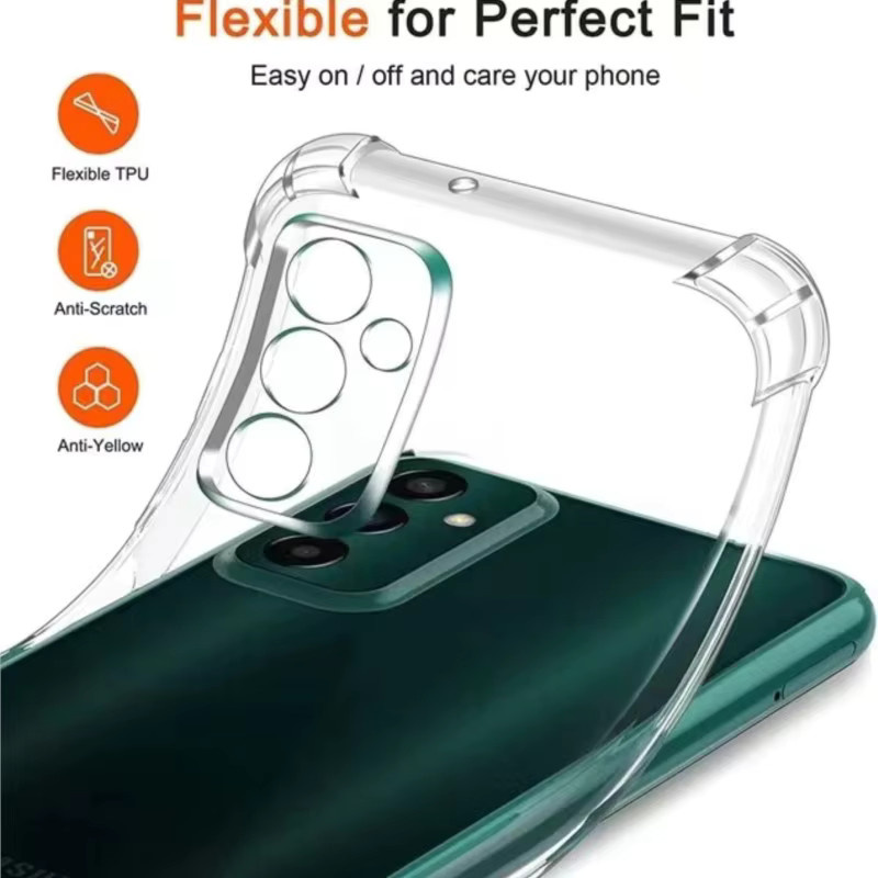 Transparente Air-Bag Schutzhülle für Samsung Galaxy A-Serie (A12, A13, A14, A22, A23, A24, A32, A33, A34, A52, A52s, A53, A54, A72, A73) 4G/5G mit 1,5 mm Dicke - Bild 6