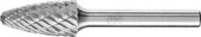 PFERD TOOLS Hartmetall Hochleistungsfrässtift ALLROUND Rundbogen RBF, Farbe: Silber, Durchmesser: 12 mm, Länge: 25 mm, Schaft-Durchmesser: 6 mm, universal grob - Bild 1