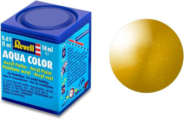 Revell Aqua-Color Messing, Metallic, 18ml - Bild 3