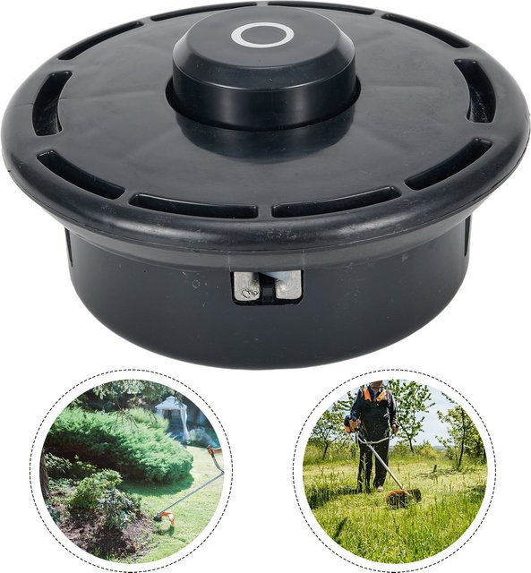 VIBRATITE Kunststoff-Trimmerkopf mit Bump-Feed-Funktion in Schwarz für Honda GX22 GX25 GX31 GX35 Trimmer und Freischneider-Modelle UMK425 UMK431 UMK435 UMC425 - Bild 1