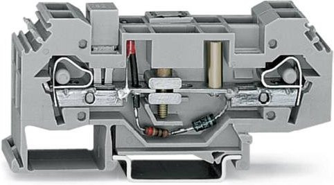 WAGO 282-140 Trennklemme 16mm Zugfeder Grau 12 Stück - Bild 1