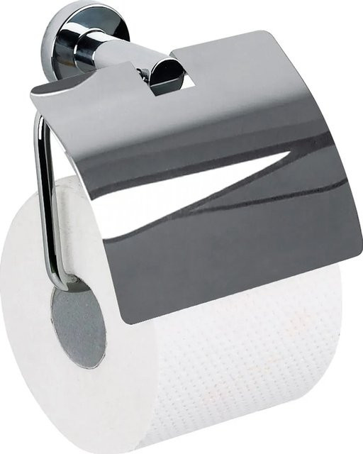 Spirella Toilettenpapierhalter Atlantic mit Deckel in Chrom - Bild 1