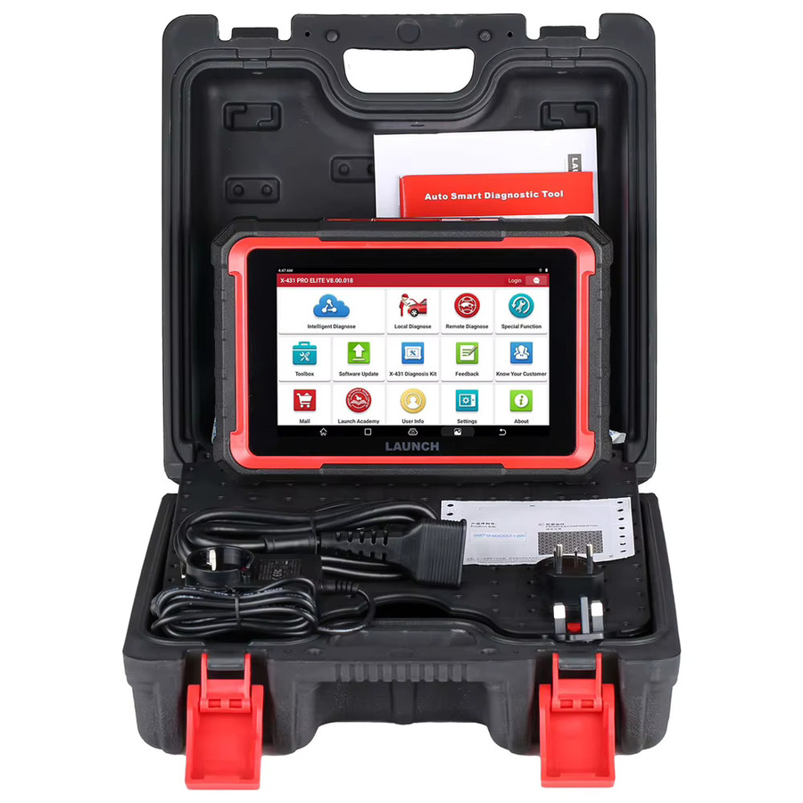 LAUNCH X431 PRO ELITE Auto-Diagnosegerät in Schwarz für Vollsystemdiagnose, Schlüsselprogrammierung und CAN FD Online ECU-Programmierung - Bild 3