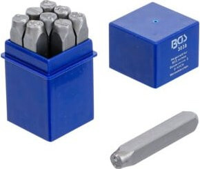 BGS Einschlagzahlen aus Stahl 8 mm - Bild 1
