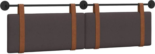 vidaXL Polsterpaneel Wandmontage Dunkelbraun B/H/T: 170 x 55 x 5 cm - Bild 1
